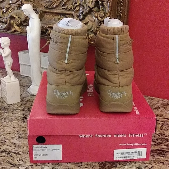 0415 Cheeks Fit Body Ankle Sneaker Boots - Picture 4 of 8